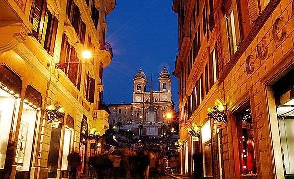 Hotel La Lumiere Di Piazza Di Spagna Rome Bagian luar foto